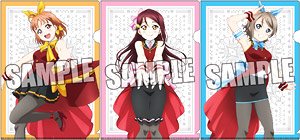 Love Live! Sunshine!! Clear File (Set of 3 Sheets) [Second Grader] Magician Ver. (Anime Toy)