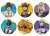 TVアニメ 「ジョジョの奇妙な冒険 黄金の風」 缶バッジコレクション【Vol.2】 (6個セット) (キャラクターグッズ) 商品画像1