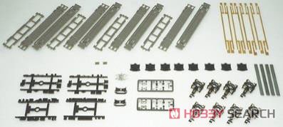 [EVO] Under Floor & Bogie Set (for Commuter Train Type, Air-Conditioned Car, Standard Four Car Formation) A (for Basic 4-Car Kit) (without Motor) (Model Train) Item picture1