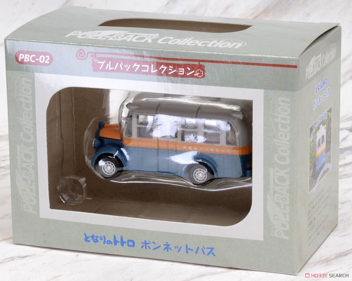 Pullback Collection My Neighbor Totoro Bonnet Bus (Character Toy) Package1