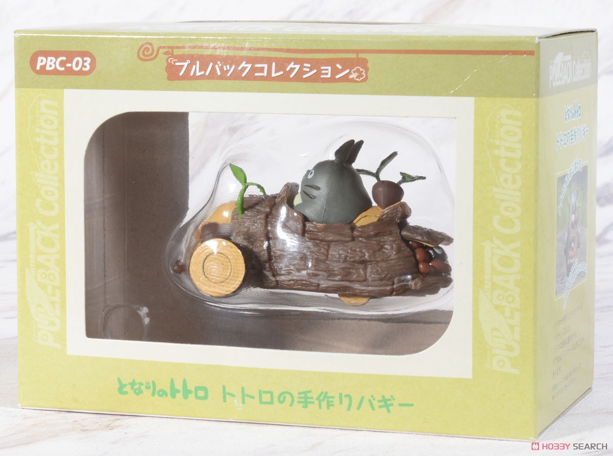 Pullback Collection My Neighbor Totoro Totoro`s Buggy (Character Toy) Package1