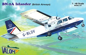 Britten-Norman BN-2A (British Airways) (Plastic model)