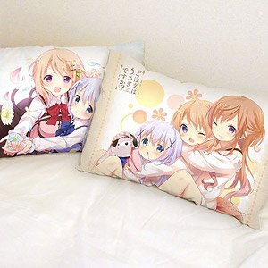 [Is the Order a Rabbit??] Pillow Case (Chino & Cocoa & Mocha) (Anime Toy)
