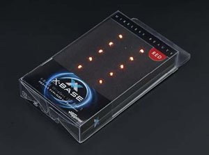 クロスベース ワイヤレスLED レッドS (10個入り) (電飾)