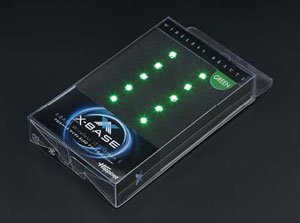 クロスベース ワイヤレスLED グリーンS (10個入り) (電飾)