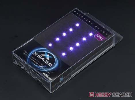 X-BASE Wireless LED Purple S (10 Pieces) (Material) Item picture1