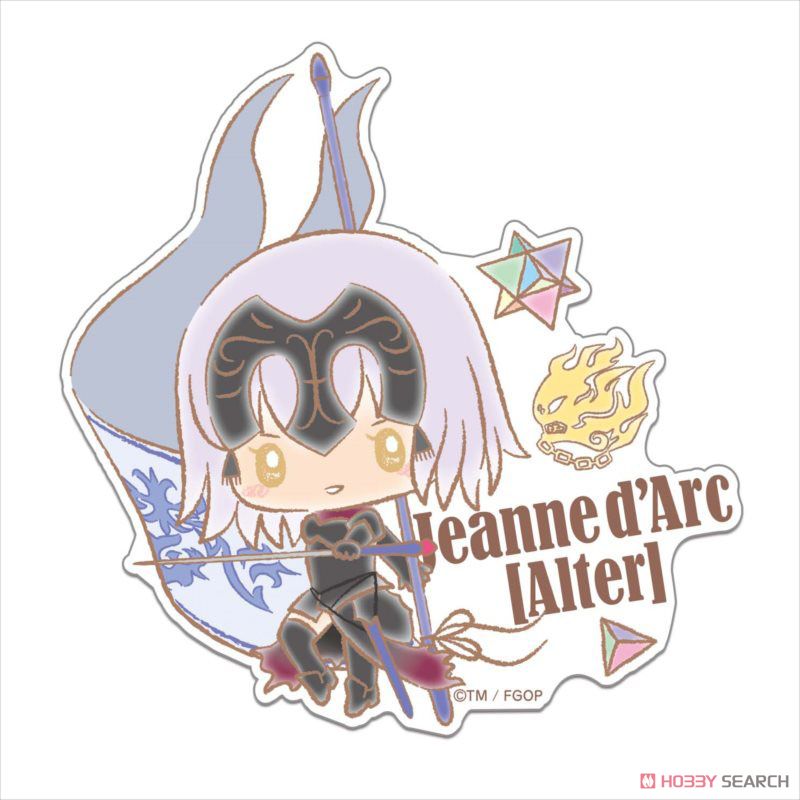 Fate/Grand Order Design produced by Sanrio ビッグダイカットステッカー アヴェンジャー/ジャンヌ・ダルク[オルタ] (キャラクターグッズ) 商品画像1