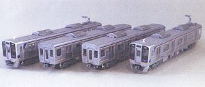 Nankai Electric Railway Series 8300 Paper Kit Four Car Formation (4-Car Set) (Pre-Colored Kit) (Model Train)