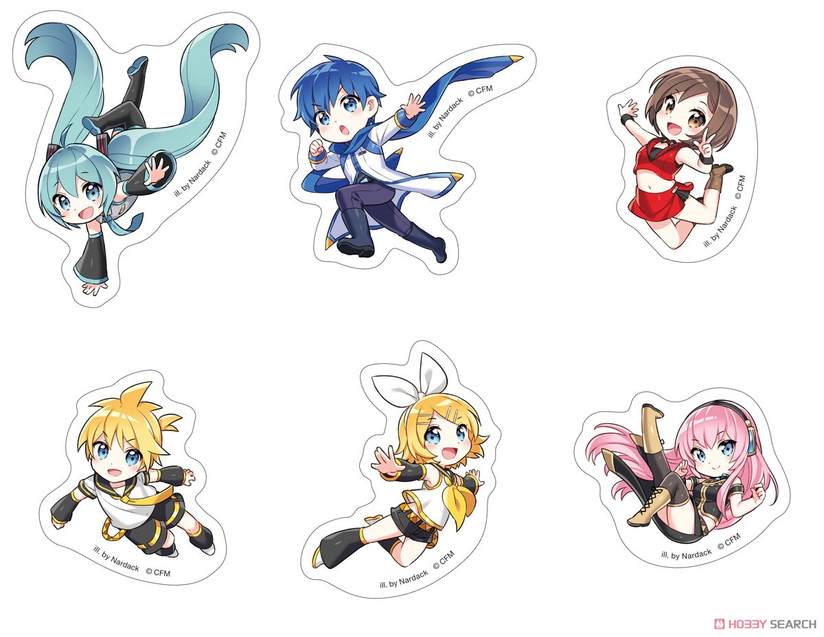 Hatsune Miku Series Sticker Set / Nardack Assembly (Anime Toy) Item picture1