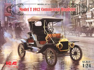 Model T 1912 Commercial Roadster, American Car (Plastic model)