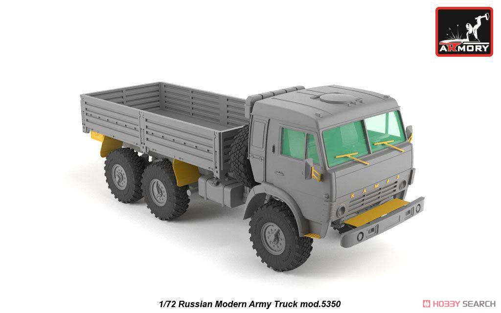 露・KAMAZ5350 軍用六輪トラック・ショートベース (プラモデル) その他の画像2