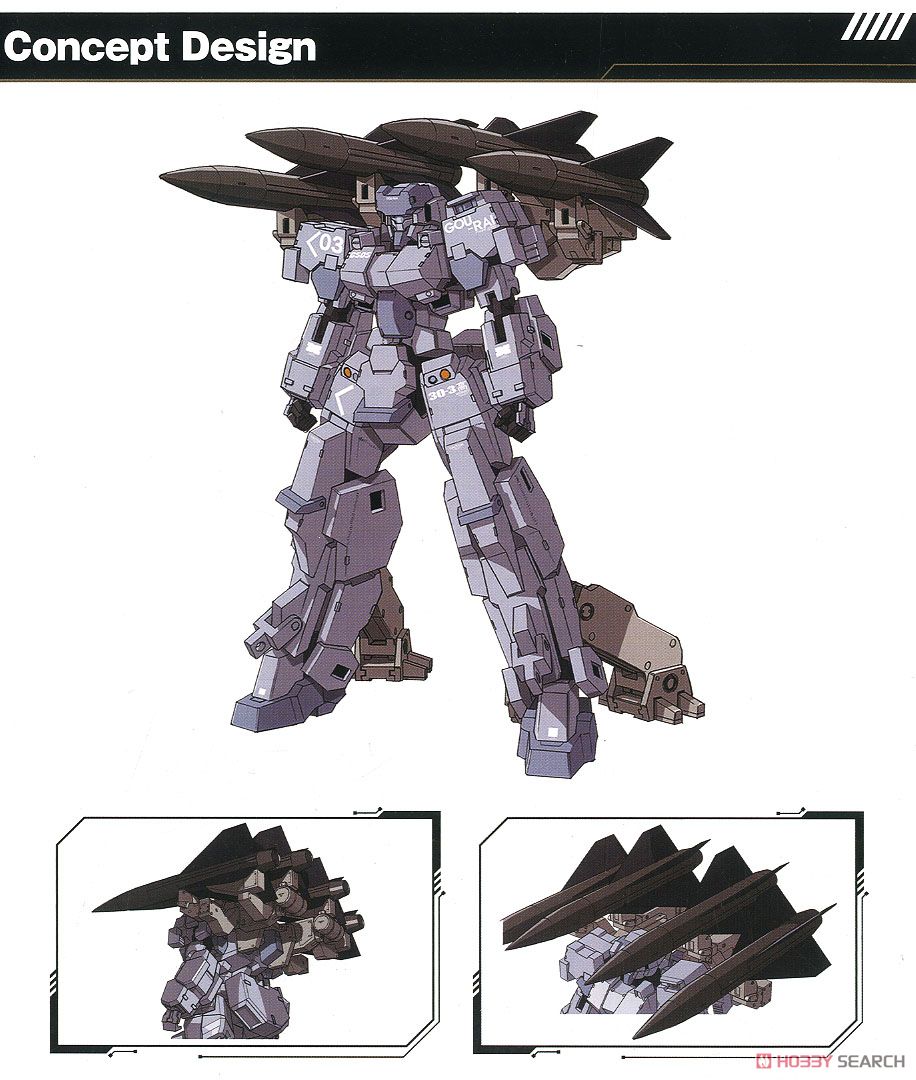 Extend Arms 07 (Guided Missile Improved Hawk) (Plastic model) Color3