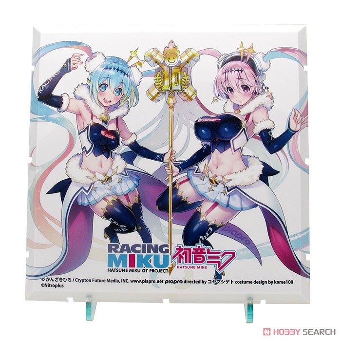 Dioramansion 150: Racing Miku Pit 2018 Optional Panel (Super Sonico Collab Ver.) (Anime Toy) Item picture1