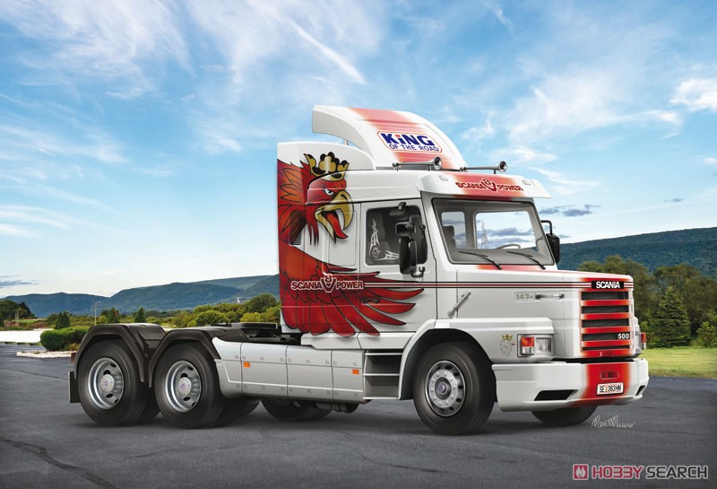 スカニア T143H 6×2 トラック (プラモデル) その他の画像1