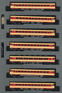 Series KIHA58 (Un-air-conditioned Car) Ordinary Express `Iide` (7-Car Set) (Model Train)