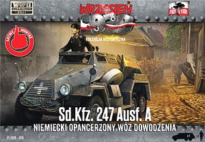 独・Sd.kfz.247 六輪装甲指揮車 (プラモデル)