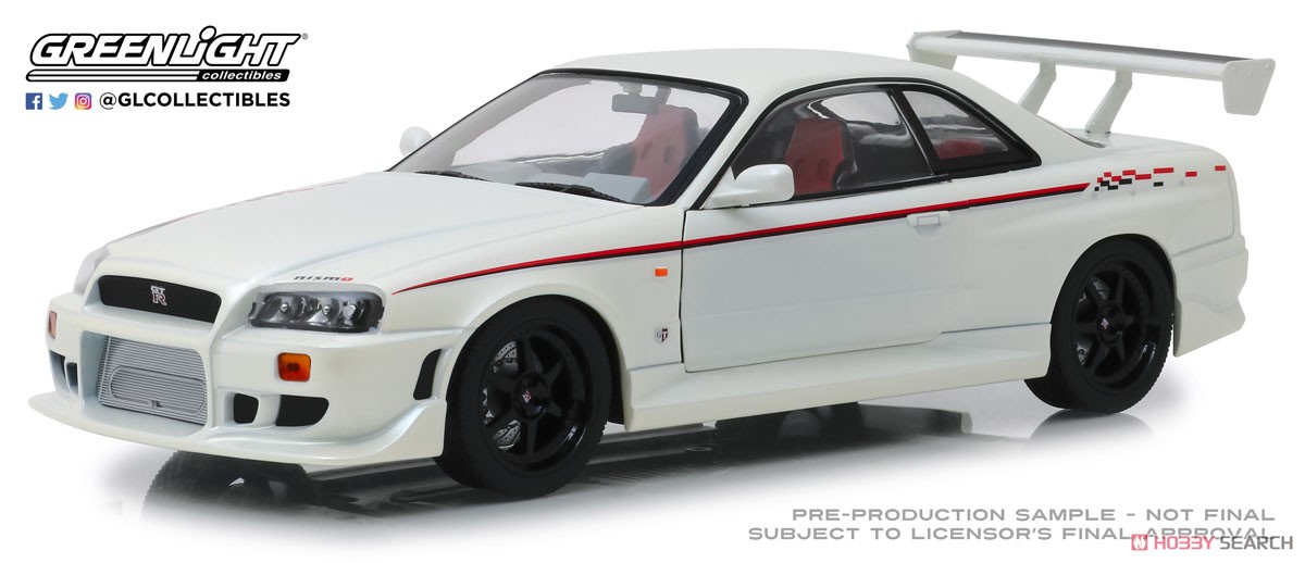 Artisan Collection - 1999 Nissan Skyline GT-R (R34) - Pearl White (Diecast Car) Item picture1