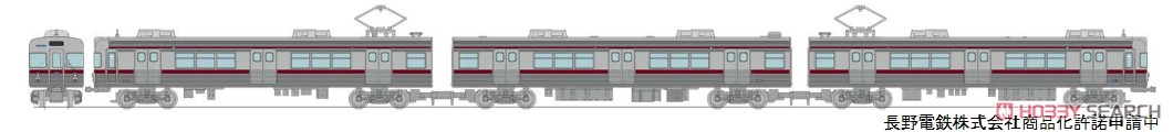 鉄道コレクション 長野電鉄 3600系冷房車 (L2編成) 3両セットA (3両セット) (鉄道模型) その他の画像2