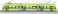 The Railway Collection Fukui Railway Type F1000 #F1003 Fukuram Green (Model Train) 商品画像3 Thumbnail