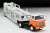 LV-N89d Hino Car Transporter (White / Orange) (Diecast Car) Item picture3