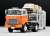 LV-N89d Hino Car Transporter (White / Orange) (Diecast Car) Other picture1