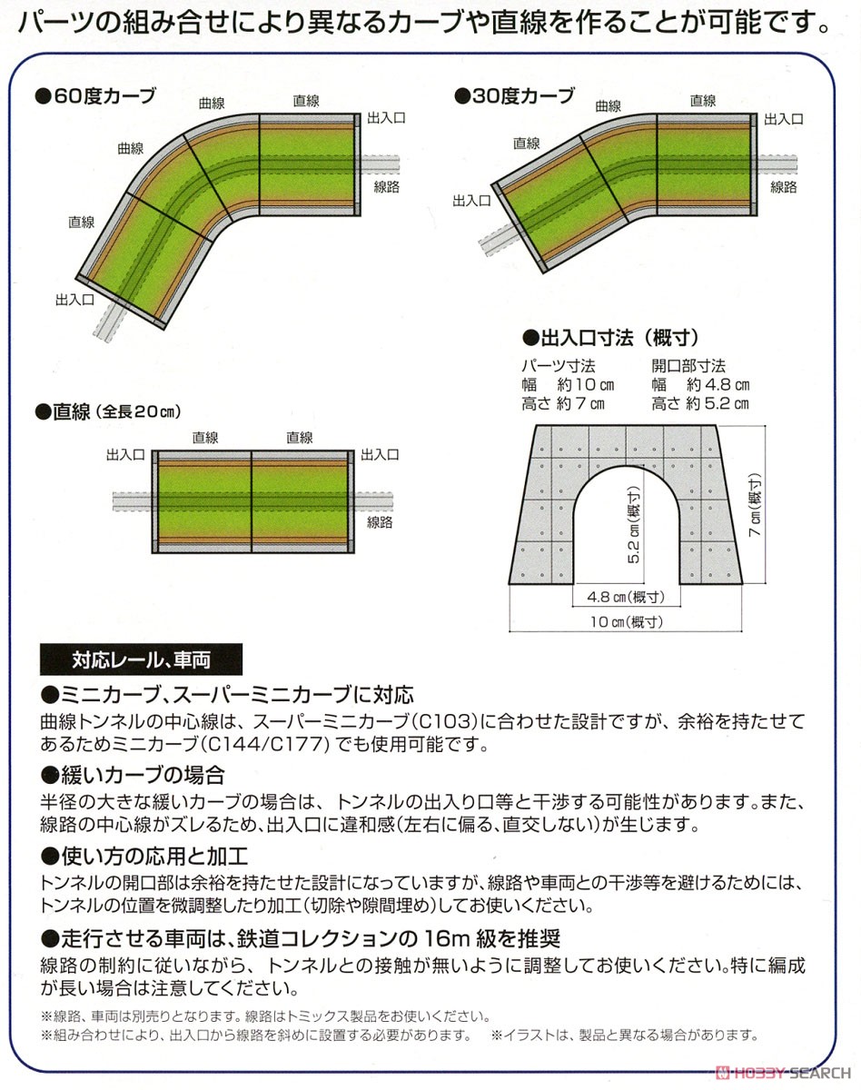 ジオラマ素材 013-2 トンネル2 (鉄道模型) その他の画像1