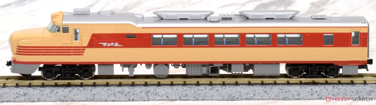 国鉄 キハ81・82系 特急ディーゼルカー (くろしお) 基本セット (基本・4両セット) (鉄道模型) 商品画像4