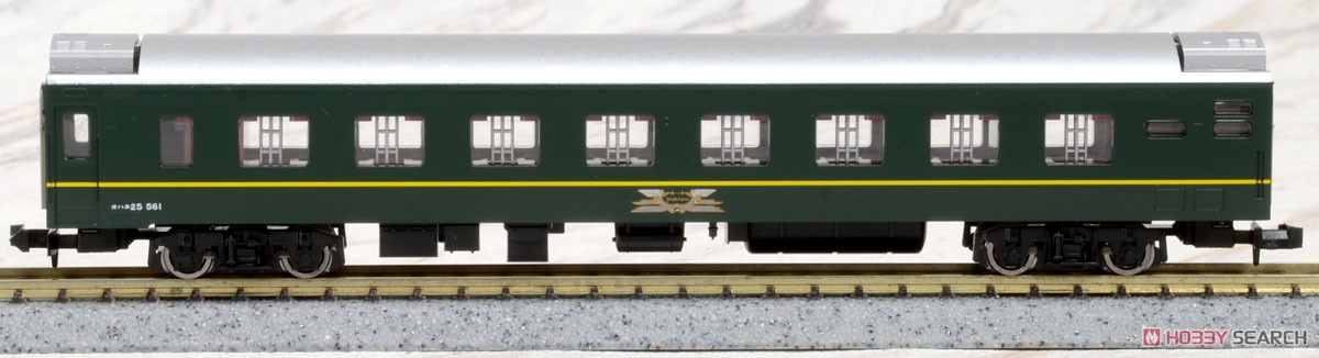 【限定品】 JR EF81・24系 (トワイライトエクスプレス・登場時) セット (10両セット) (鉄道模型) 商品画像9