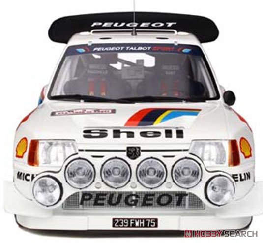 プジョー 205 T16 Evo 2 Tour de Corse 1986 #5 (ホワイト/ブルー) (ミニカー) 商品画像4