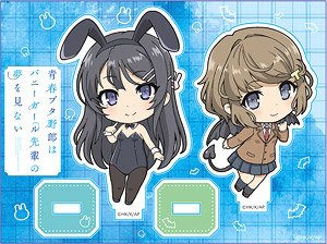 Seishun Buta Yaro wa Bunny Girl-senpai no Yume o Minai Acrylic Chara Stand Mai Sakurajima & Tomoe Koga (Anime Toy)