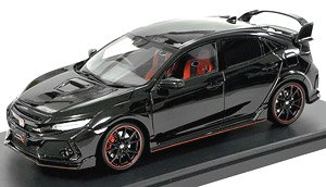 Honda CIVIC TYPE R (2017) クリスタルブラック・パール (ミニカー)