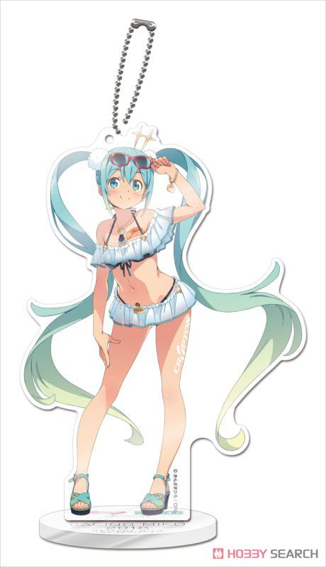 Hatsune Miku Racing Ver. 2018 Acrylic Stand (4) (Anime Toy) Item picture1