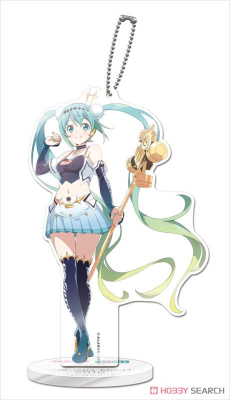 Hatsune Miku Racing Ver. 2018 Acrylic Stand (5) (Anime Toy) Item picture1