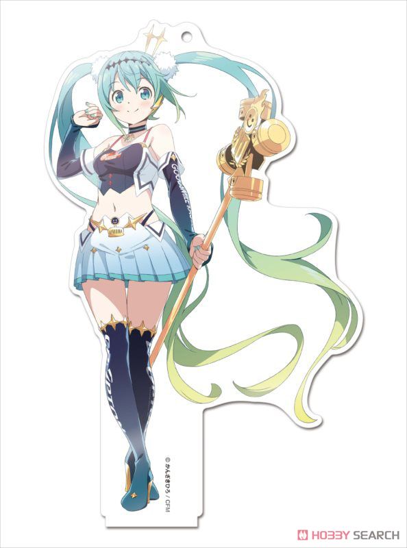 Hatsune Miku Racing Ver. 2018 Acrylic Stand (5) (Anime Toy) Item picture3