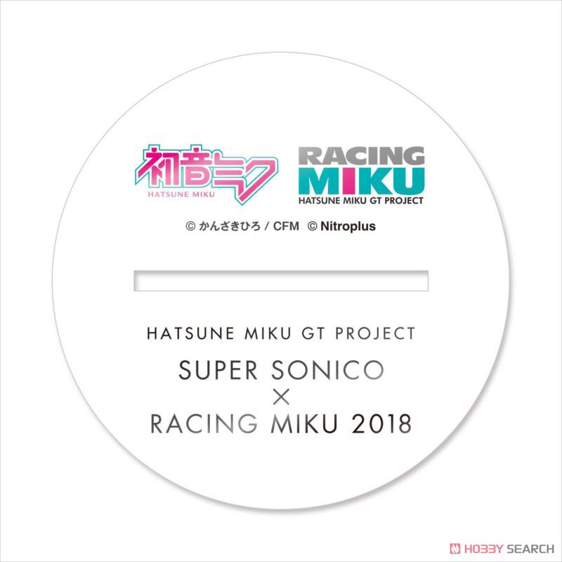 Hatsune Miku Racing Ver. 2018 Acrylic Stand Super Sonico Collaboration Ver.2 (Anime Toy) Item picture2
