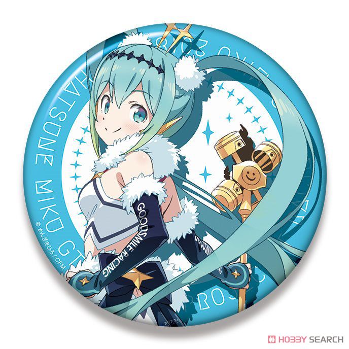 Hatsune Miku Racing Ver. 2018 Big Can Badge (7) (Anime Toy) Item picture1
