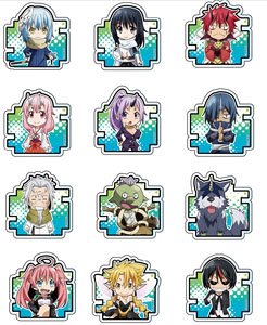 That Time I Got Reincarnated as a Slime Acrylic Badge (Set of 12) (Anime Toy)