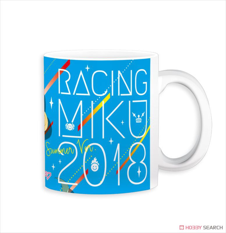 Hatsune Miku Racing Ver. 2018 Mug Cup (10) (Anime Toy) Item picture2