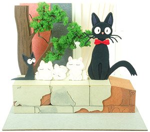 [Miniatuart] Studio Ghibli Mini : Kiki`s Delivery Service Jiji and Kittens (Assemble kit) (Railway Related Items)