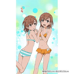 [とある科学の超電磁砲S] のれん (美琴＆御坂妹) (キャラクターグッズ)