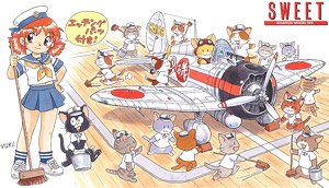 九六艦戦 空母戦闘機隊の飛行甲板セット (プラモデル)