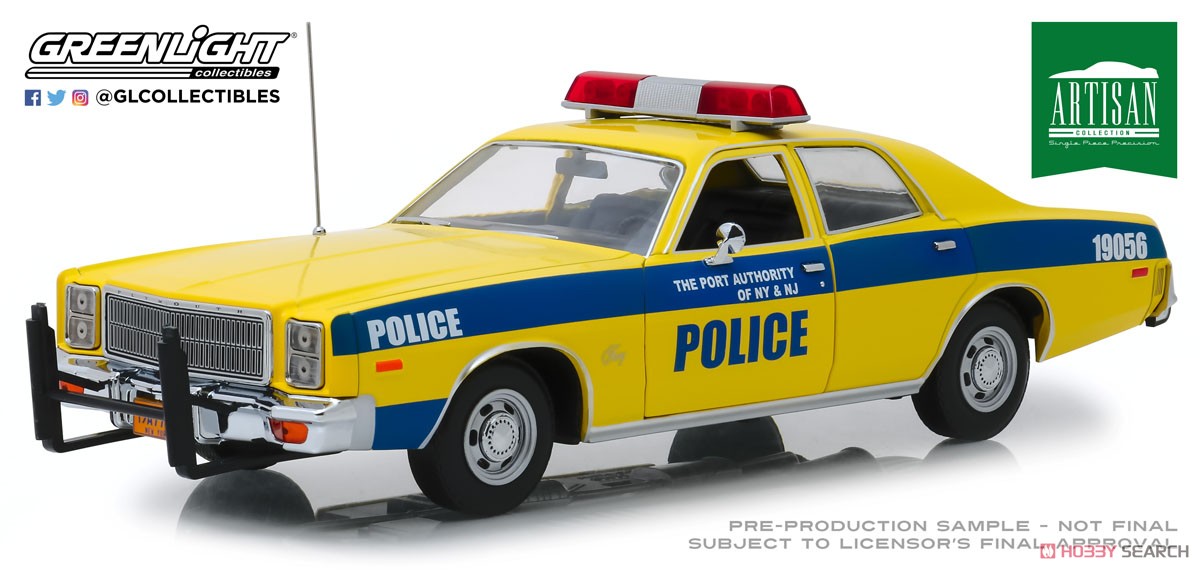 Artisan Collection - 1977 Plymouth Fury - Port Authority of New York & New Jersey Police (ミニカー) 商品画像1