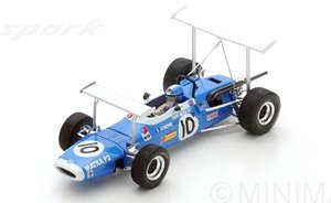 Matra MS7 No.10 2nd GP de Pau F2 1969 Jean-Pierre Beltoise (ミニカー)
