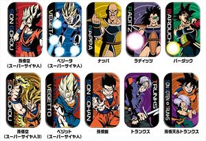 Dragon Ball Z Marukaku Can Badge 2 Saiyan Selection (Set of 10) (Anime Toy)