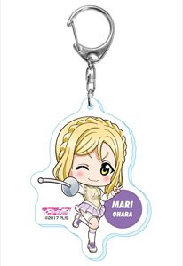 Love Live! Sunshine!! Aqours Sports Deformed Acrylic Key Ring 8 Mari Ohara (Anime Toy)