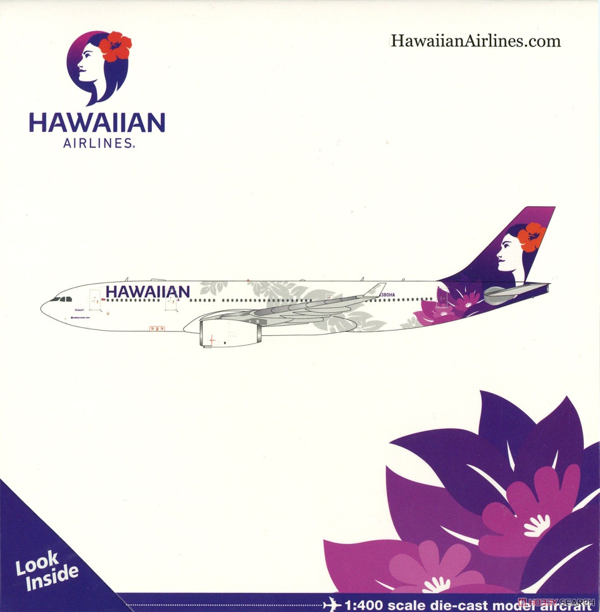 ハワイアン航空 A330-200 N380HA (完成品飛行機) パッケージ1