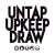 Magic: The Gathering UNTAP UPKEEP DRAW Tシャツ メンズ(サイズ/S) (キャラクターグッズ) 商品画像2