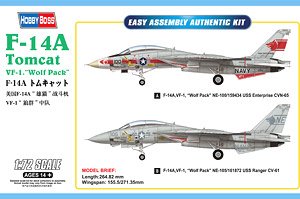 F-14A Tomcat VF-1 `Wolf Pack` (Plastic model)