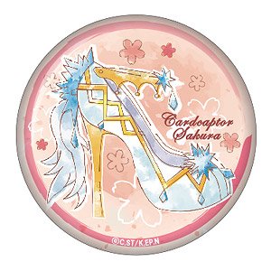 Cardcaptor Sakura: Clear Card Costume Shoes Series Can Badge D (Anime Toy)