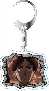 Attack on Titan Acrylic Key Ring Eren Scene Picture Ver. (Anime Toy)